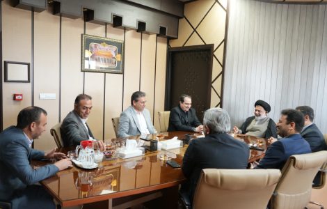 نشست اعضای هیئت مدیره شرکت تجهیز محیط از مدیرکل و نماینده ولی فقیه بنیاد انقلاب اسلامی استان قم